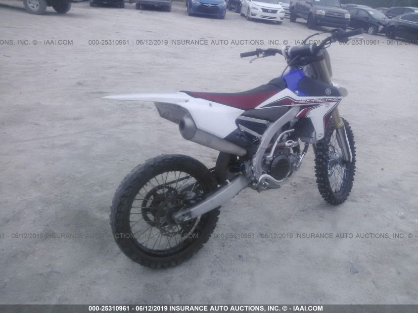 2016 YAMAHA YZ450F JYACJ20C6GA000150