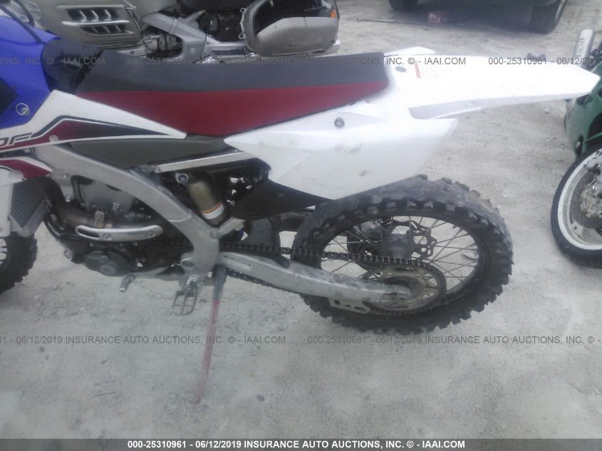 2016 YAMAHA YZ450F JYACJ20C6GA000150