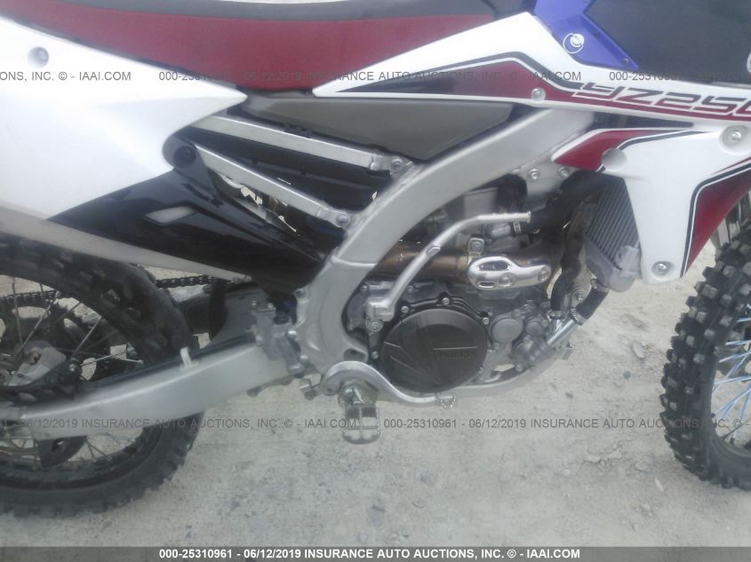 2016 YAMAHA YZ450F JYACJ20C6GA000150