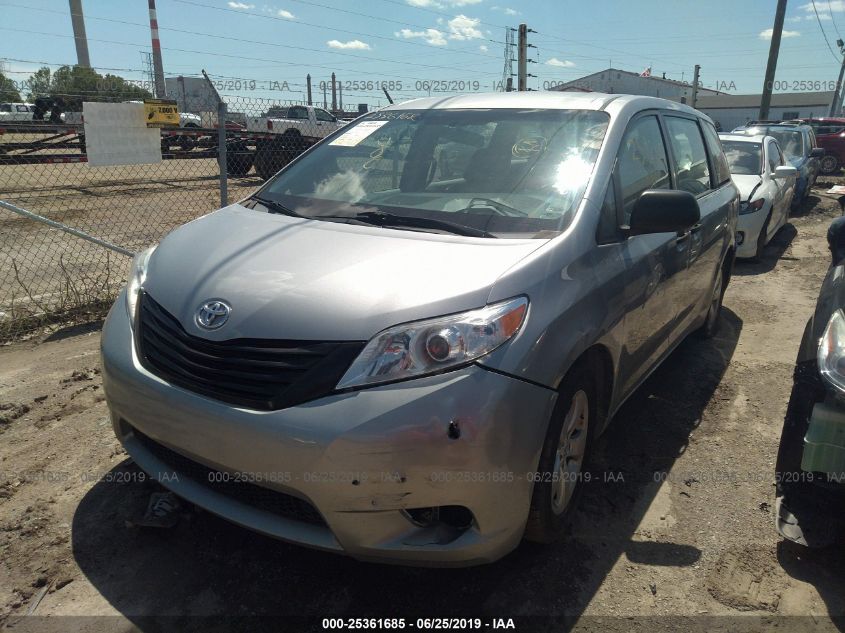 2015 TOYOTA SIENNA L - 5TDZK3DC1FS587595