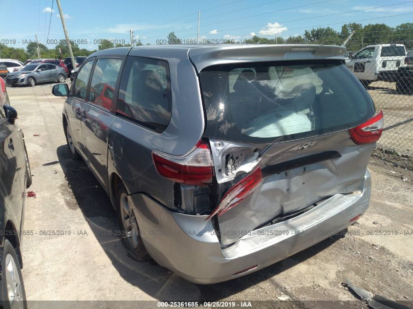 2015 TOYOTA SIENNA L - 5TDZK3DC1FS587595