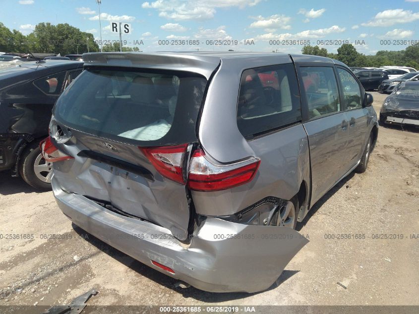 2015 TOYOTA SIENNA L - 5TDZK3DC1FS587595