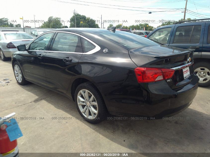 2017 CHEVROLET IMPALA LT 2G1105S32H9109157