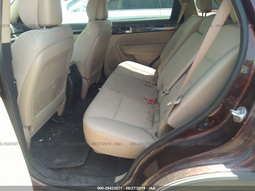 2013 KIA SORENTO LX 5XYKT3A68DG341229