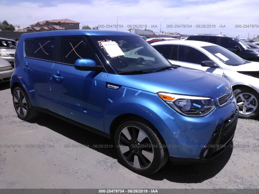 2016 KIA SOUL + KNDJP3A53G7367729