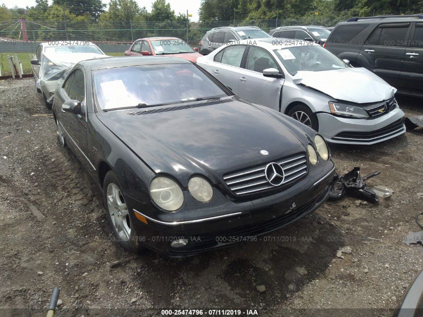 03 Mercedes Benz Cl 500 For Auction Iaa