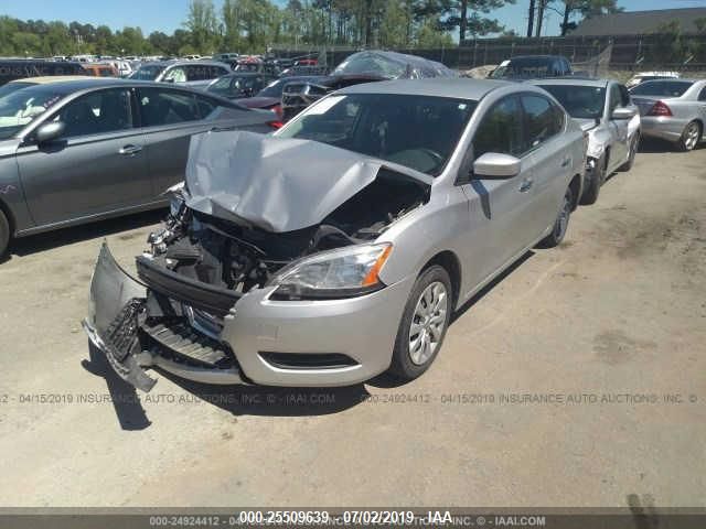 2014 NISSAN SENTRA S/SV/SR/SL 3N1AB7APXEY251644