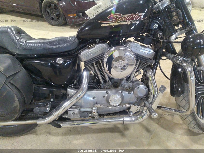 2000 HARLEY-DAVIDSON XL883 HUGGER 1HD4CEM13YK115070
