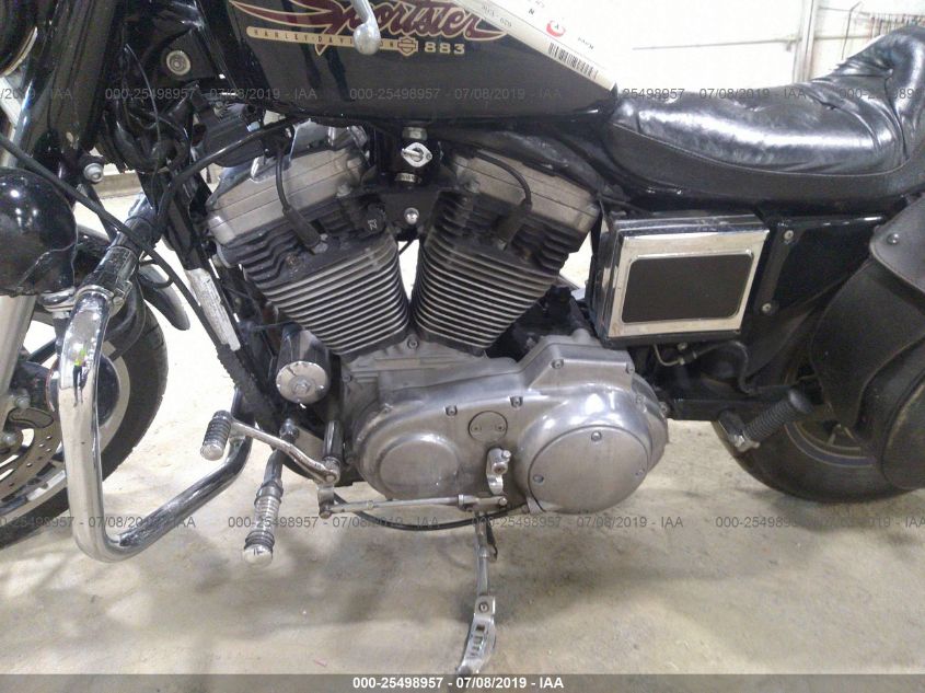 2000 HARLEY-DAVIDSON XL883 HUGGER 1HD4CEM13YK115070