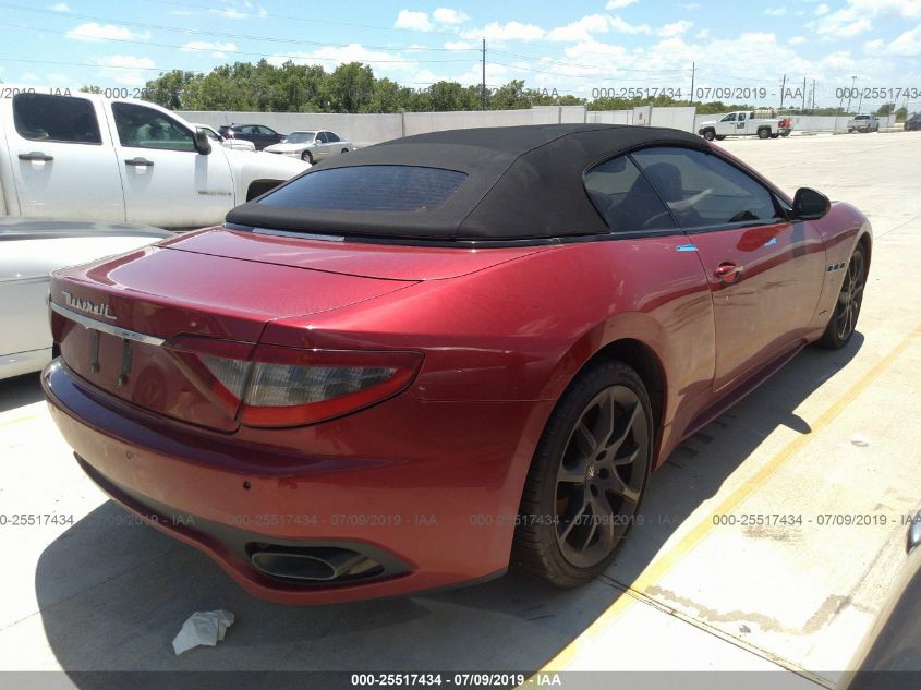 2014 MASERATI GRANTURISMO SPORT/MC ZAM45VMA1E0093388