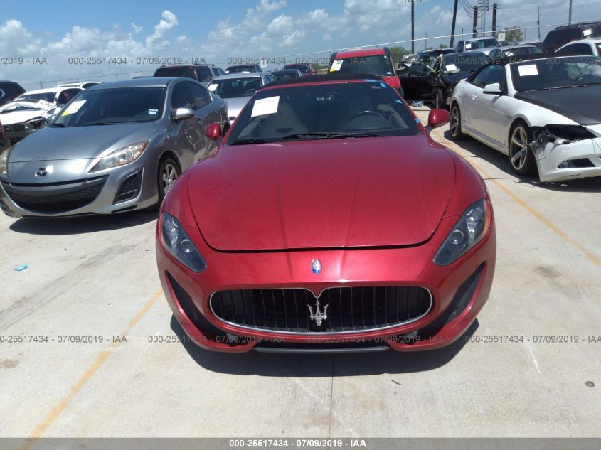 2014 MASERATI GRANTURISMO SPORT/MC ZAM45VMA1E0093388