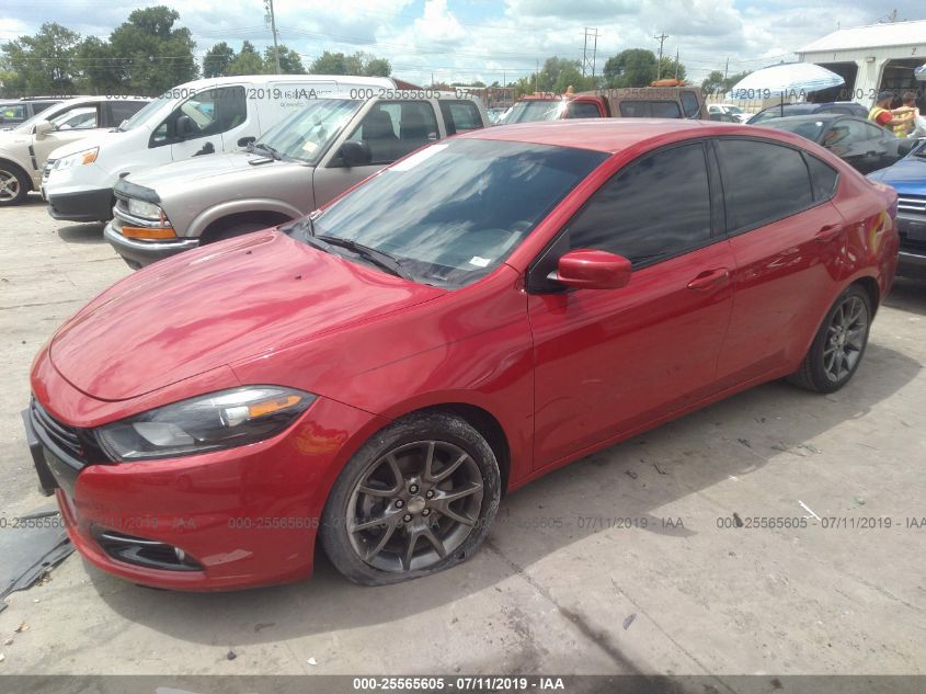 2014 DODGE DART SXT 1C3CDFBBXED802479