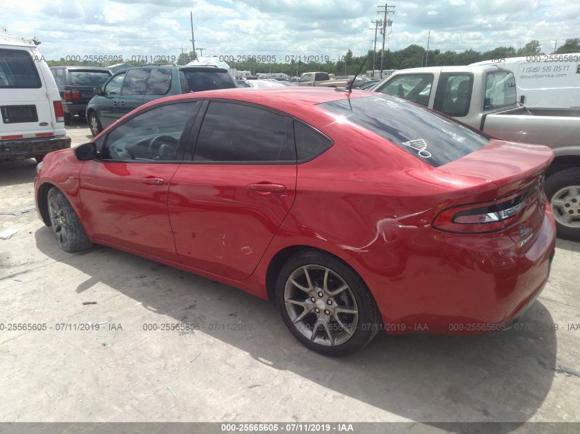 2014 DODGE DART SXT 1C3CDFBBXED802479