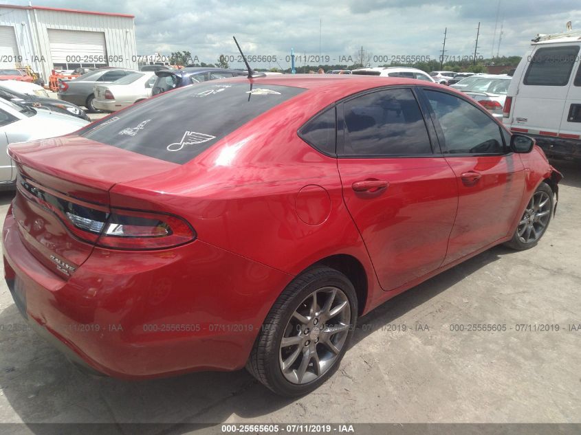 2014 DODGE DART SXT 1C3CDFBBXED802479