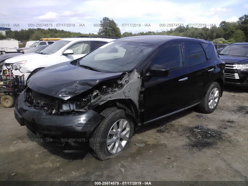2014 NISSAN MURANO S JN8AZ1MUXEW415333