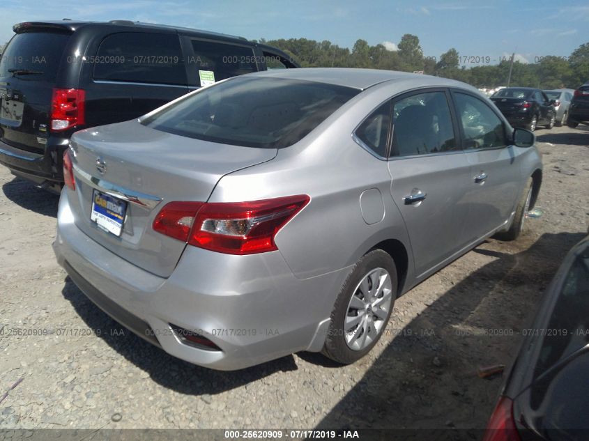 2016 NISSAN SENTRA S 3N1AB7AP2GY242035