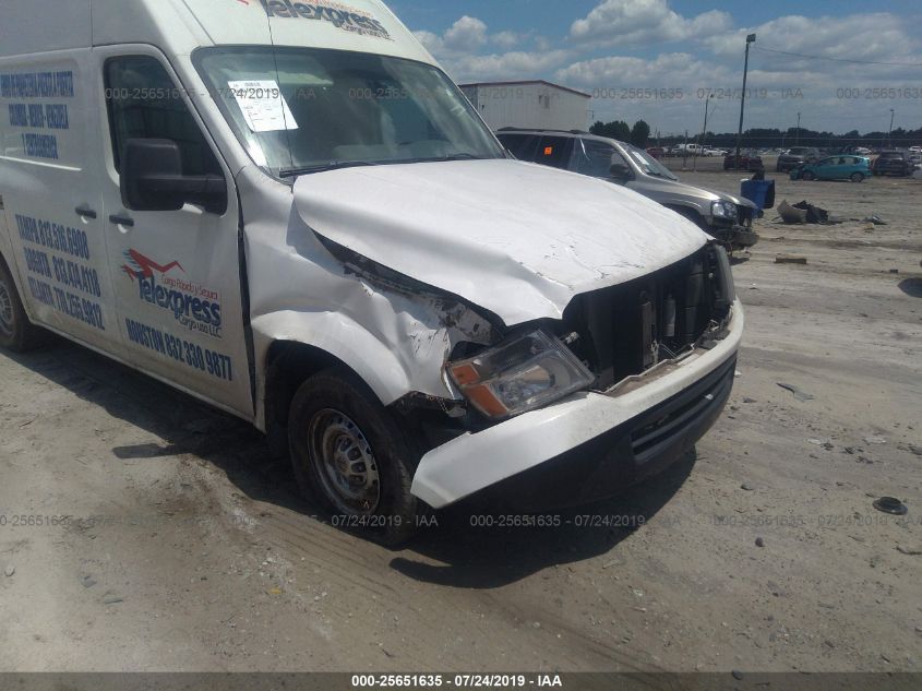 2014 NISSAN NV CARGO NV2500 HD S V6 1N6BF0LY9EN106835