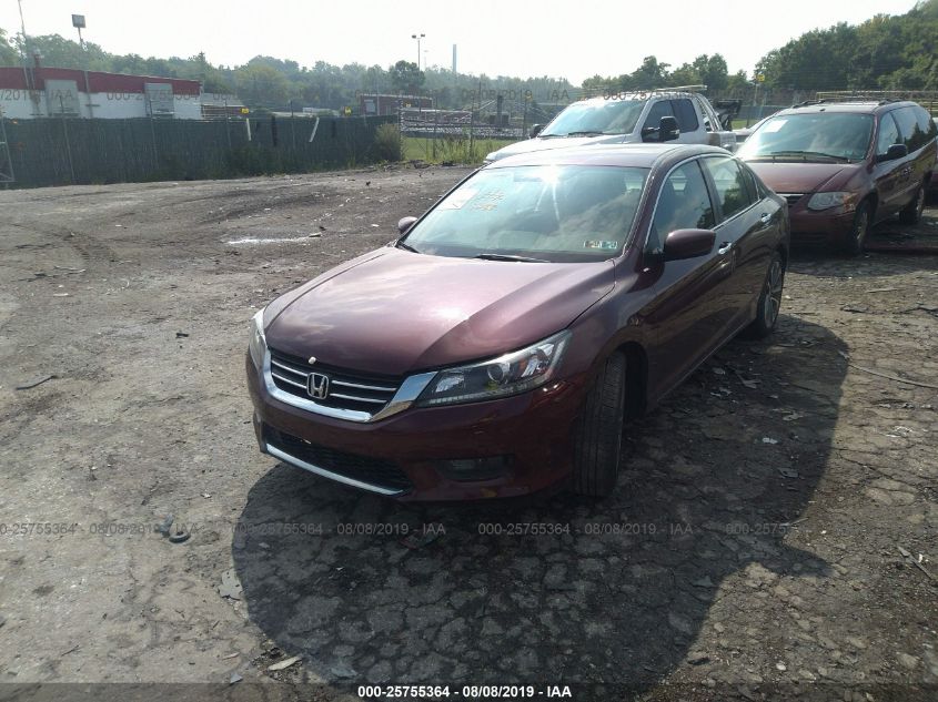 2014 HONDA ACCORD SDN SPORT 1HGCR2F55EA208637
