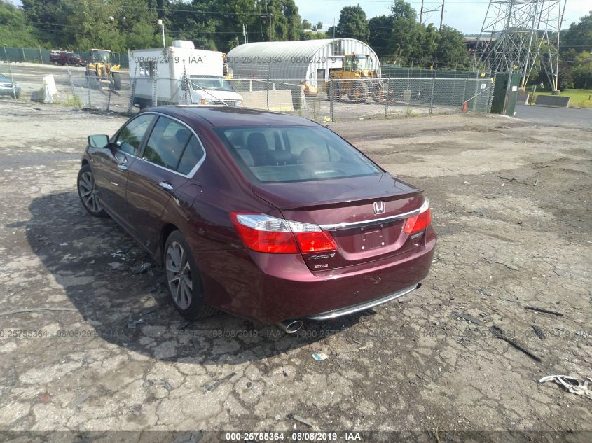2014 HONDA ACCORD SDN SPORT 1HGCR2F55EA208637