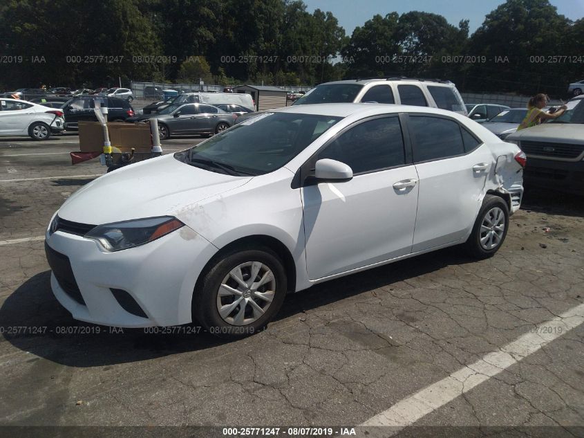 2015 TOYOTA COROLLA L 2T1BURHE4FC399589