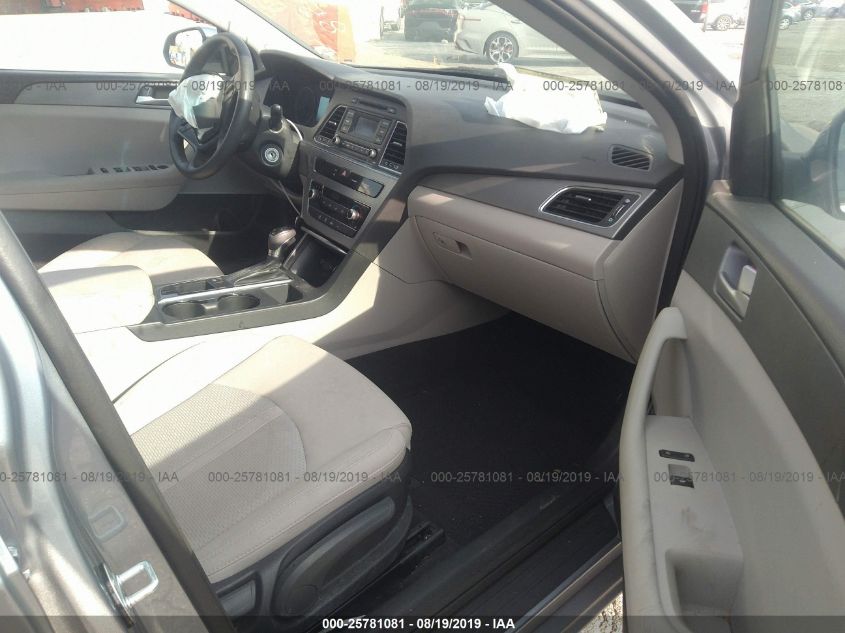 2015 HYUNDAI SONATA 2.4L SE 5NPE24AF9FH218511