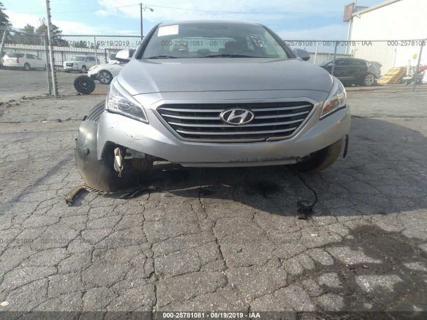 2015 HYUNDAI SONATA 2.4L SE 5NPE24AF9FH218511