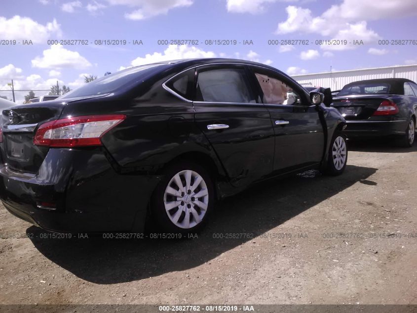 2015 NISSAN SENTRA S 3N1AB7AP1FY344392