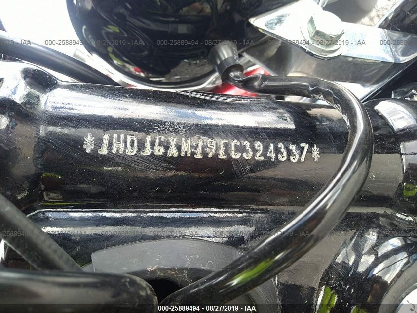 2014 HARLEY-DAVIDSON FXDB DYNA STREET BOB 1HD1GXM19EC324337
