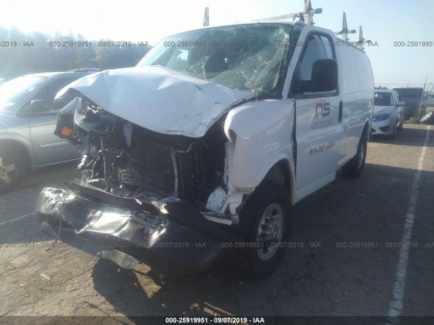 2015 CHEVROLET EXPRESS CARGO VAN 1GCWGFCF0F1156499