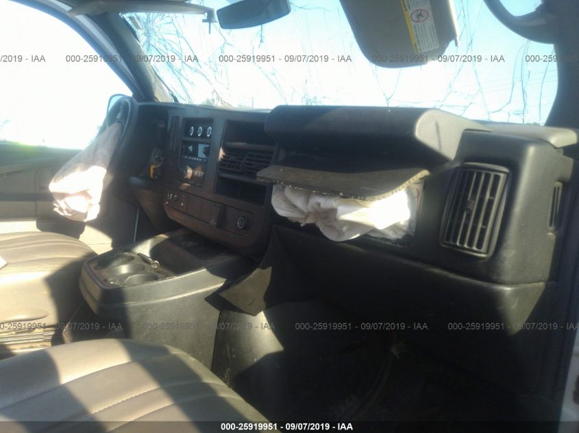 2015 CHEVROLET EXPRESS CARGO VAN 1GCWGFCF0F1156499