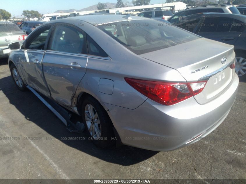 2013 HYUNDAI SONATA GLS 5NPEB4AC6DH743772