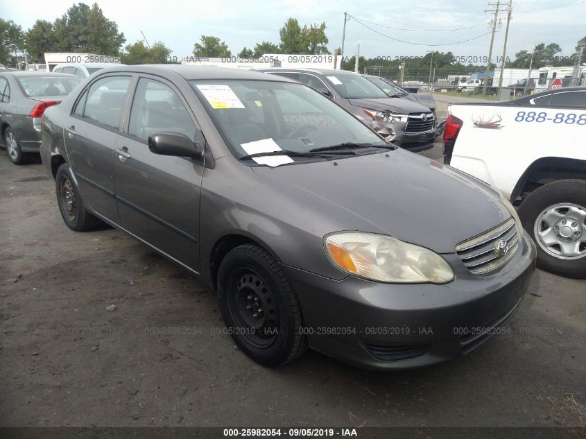 2003 Toyota Corolla Ce Le S For Auction Iaa