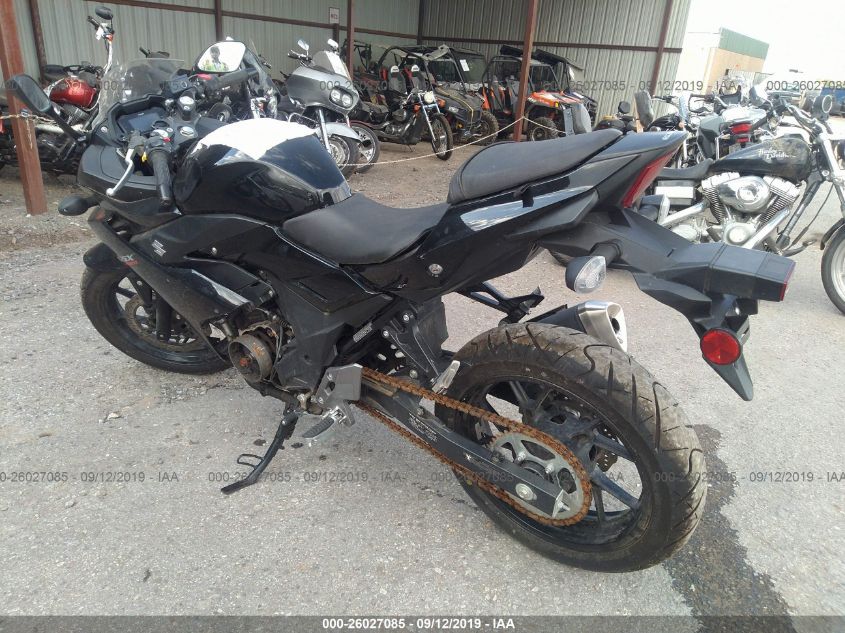 2018 SUZUKI GSX250R LC6DN11A2J1100818