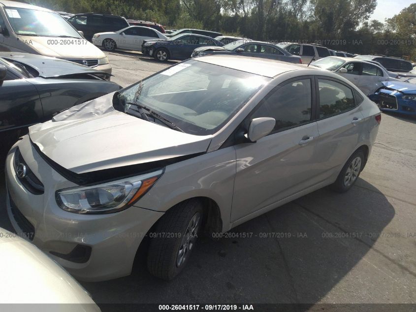 2015 HYUNDAI ACCENT GLS KMHCT4AE2FU933577