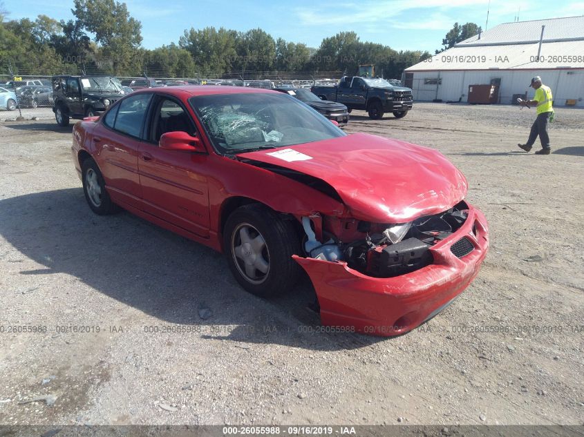 2001 Pontiac Grand Prix Gt For Auction Iaa