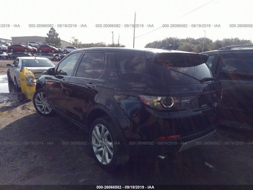 2017 LAND ROVER DISCOVERY SPORT HSE LUXURY SALCT2BG8HH680956