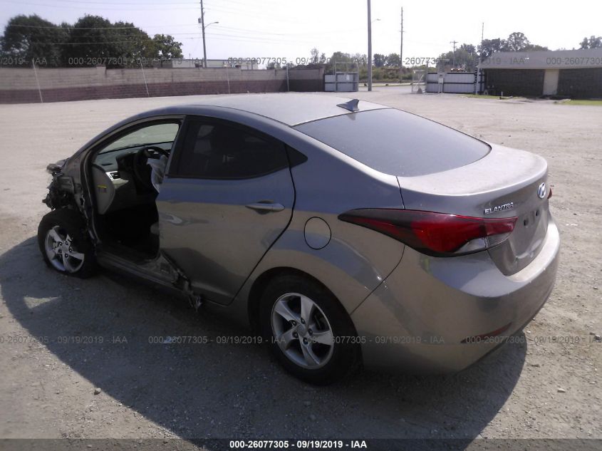 2015 HYUNDAI ELANTRA SE/SPORT/LIMITED 5NPDH4AE4FH645631
