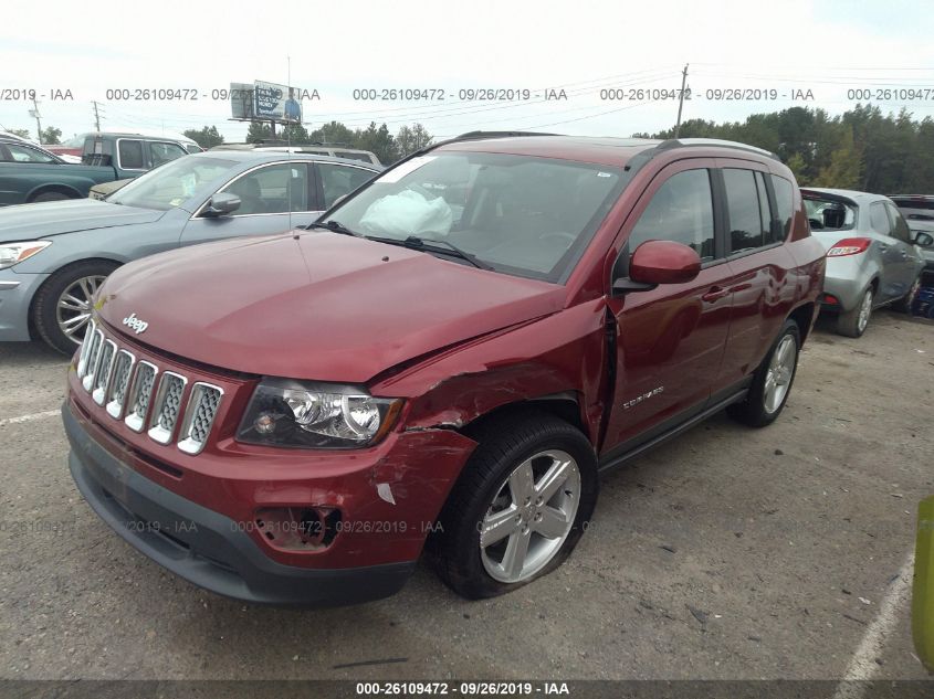2014 JEEP COMPASS HIGH ALTITUDE 1C4NJCEAXED679717