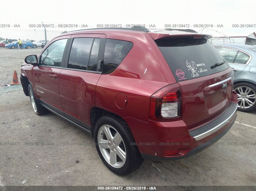 2014 JEEP COMPASS HIGH ALTITUDE 1C4NJCEAXED679717