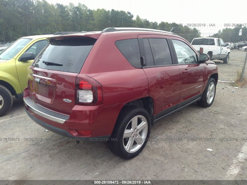 2014 JEEP COMPASS HIGH ALTITUDE 1C4NJCEAXED679717