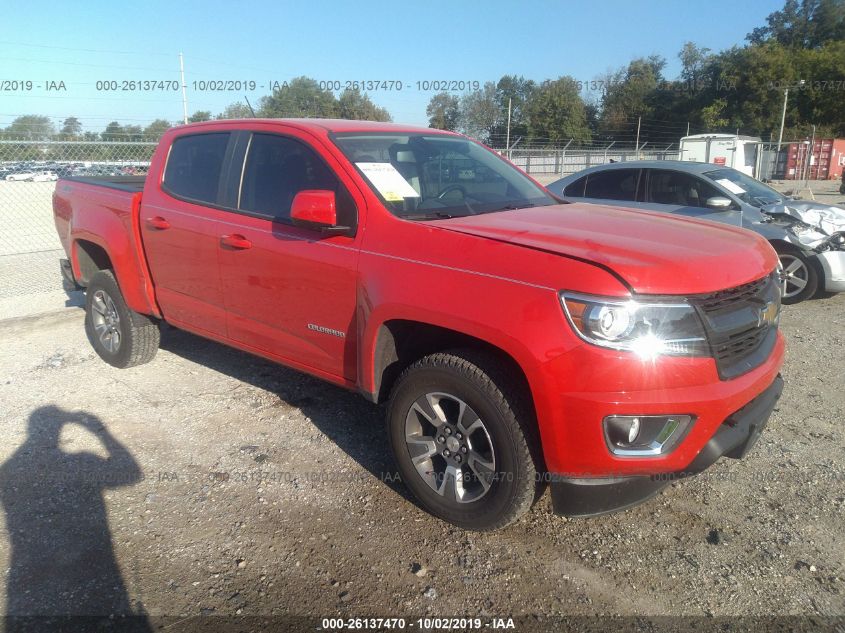 2016 CHEVROLET COLORADO 4WD Z71 1GCGTDE31G1274280