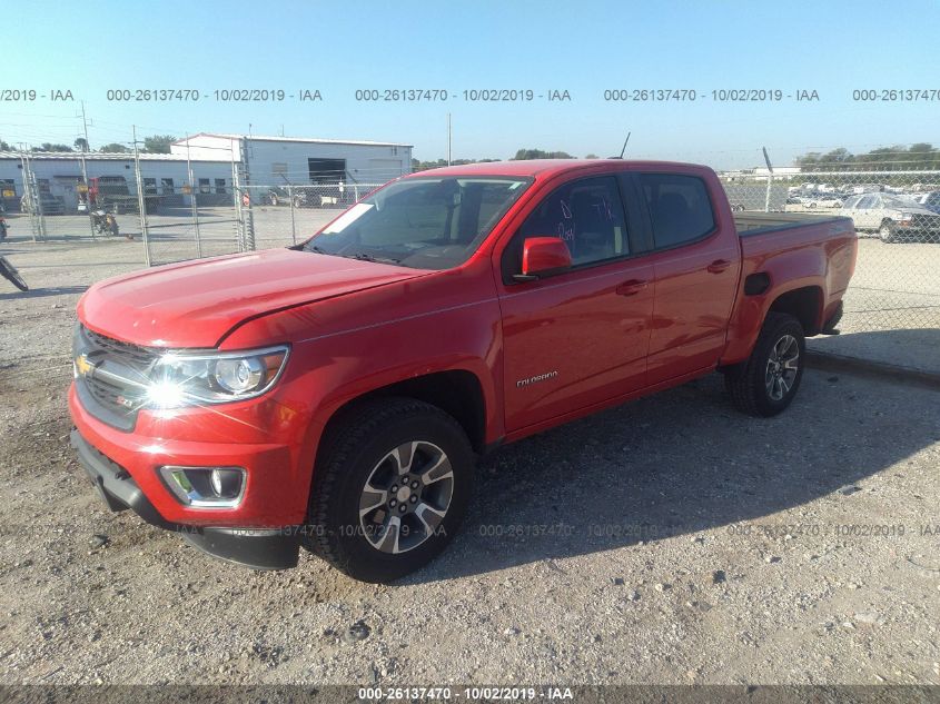 2016 CHEVROLET COLORADO 4WD Z71 1GCGTDE31G1274280