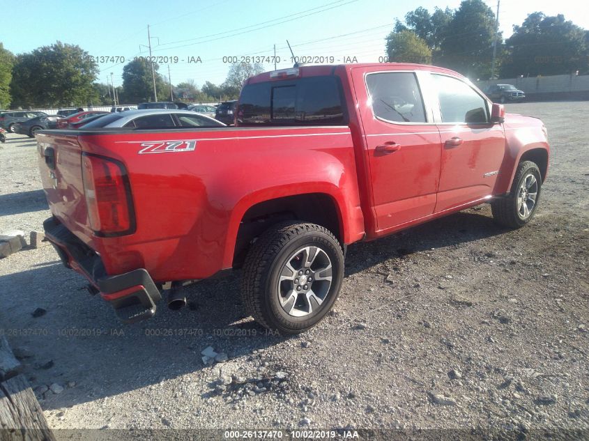 2016 CHEVROLET COLORADO 4WD Z71 1GCGTDE31G1274280