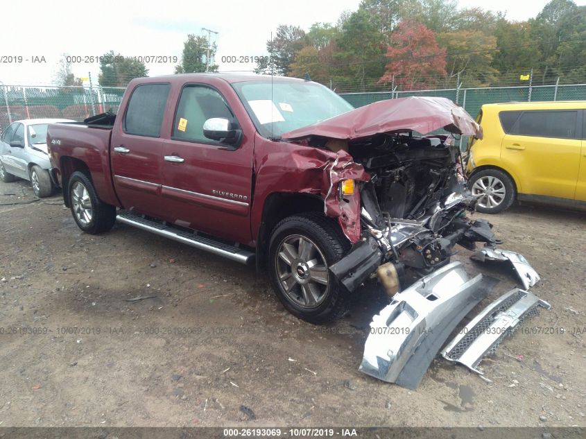 2013 CHEVROLET SILVERADO 1500 LT 3GCPKSE73DG186080