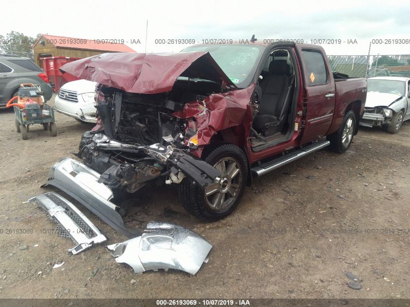 2013 CHEVROLET SILVERADO 1500 LT 3GCPKSE73DG186080