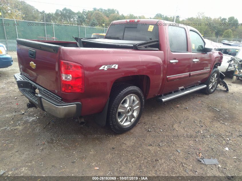 2013 CHEVROLET SILVERADO 1500 LT 3GCPKSE73DG186080