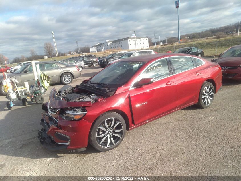 2018 CHEVROLET MALIBU LT 1G1ZD5ST7JF289031