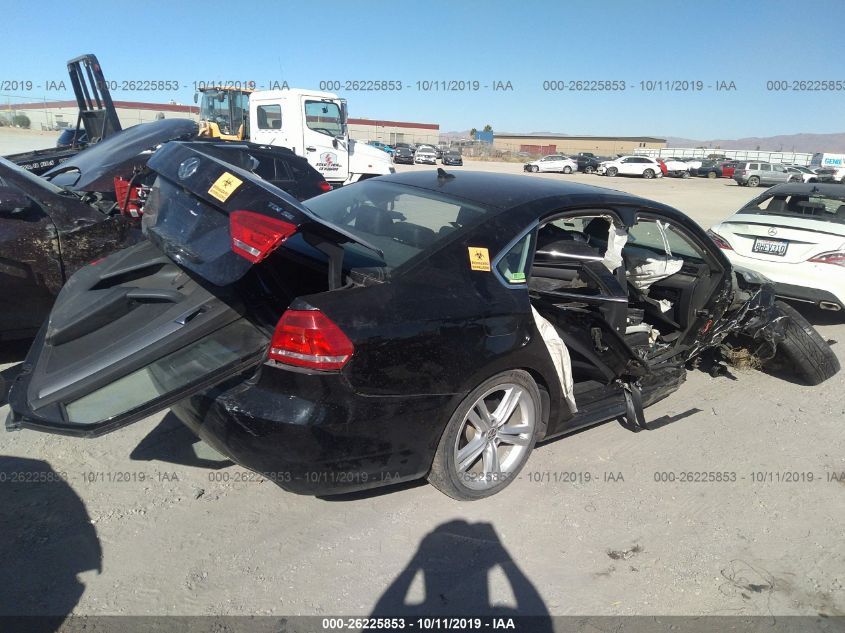 2014 VOLKSWAGEN PASSAT TDI SE W/SUNROOF 1VWBN7A35EC102974