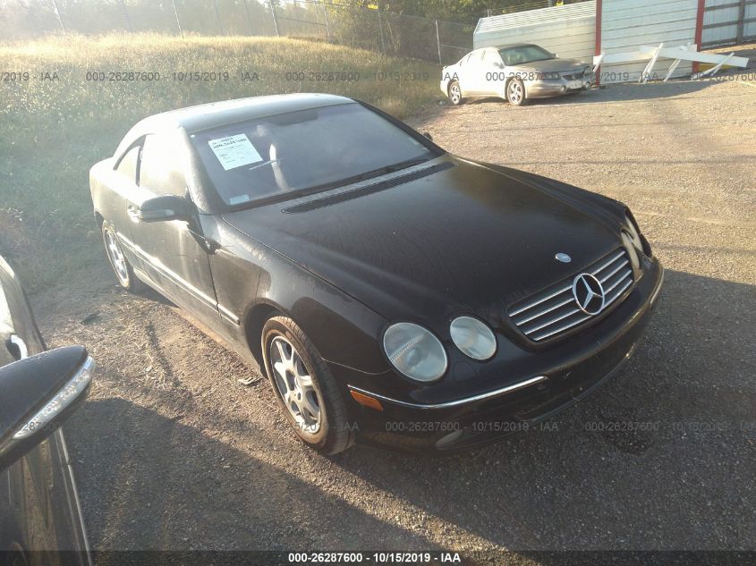 2001 Mercedes Benz Cl 500 For Auction Iaa