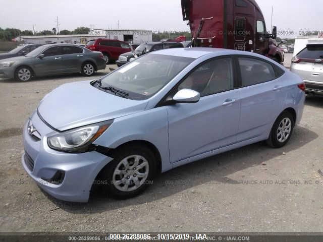 2014 HYUNDAI ACCENT GLS/GS KMHCT4AE5EU693990